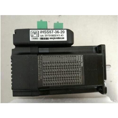 NEMA23 2Nm 283oz.in Integrated Closed Loop Stepper motor with driver 36VDC JMC iHSS57-36-20