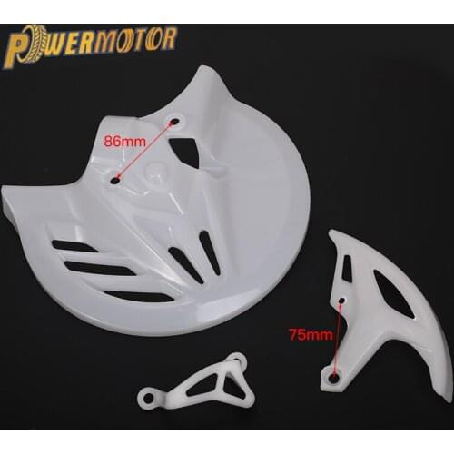 Brake Disc Protective Rear Brake Disc Cover Dirt Street Bike Plastic Protection Rear Calipers Cover Fit To CRF T4 T6 CRF 250 450