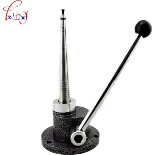 1PC Single rod jewelry ring size adjuster tool manual operation ring expanding circle device for jewelry gold tools
