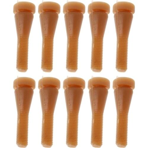 10PCS Poultry Plucking Fingers Hair Removal Machine Glue Stick Chicken Pluckers