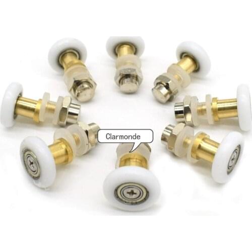 2pcs/4pcs/8pcs/ Partiality Shower Door ROLLERS /Runners/Wheels/Pulleys diameter 25 mm