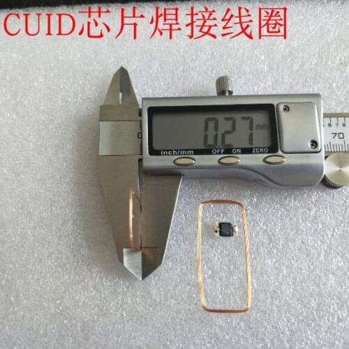 37*17*0.27mm 13.56MHz CUID COB and antenna IC tags 10pcs/Lot