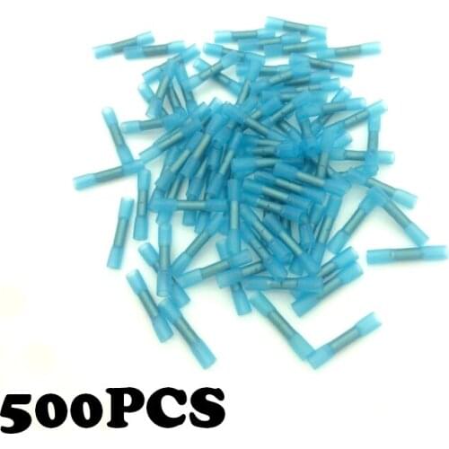 500PCS BHT2 16-14AWG connector wire electric crimp junction box cold wir waterproof connector