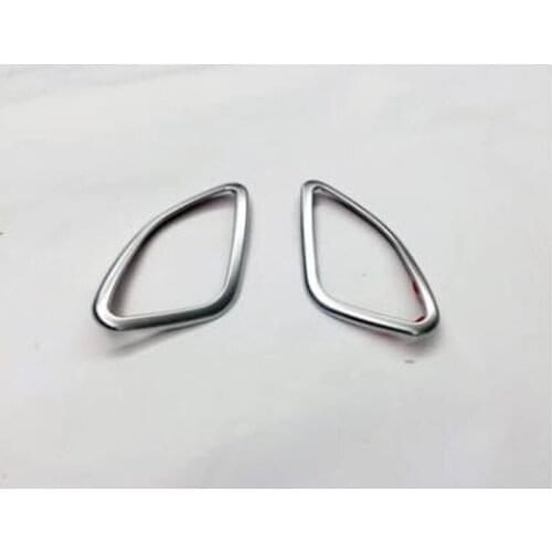 Free shipping Brand New For Nissan Murano 2015 2PCS High Quality ABS Chrome Car Flare Ring Cover Trim Car Styling Accessories