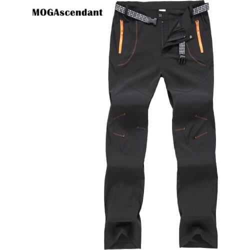 Quick Dry Casual Lightweight Pants Men Summer Stretch Breathable Tactical Trousers Women Mountain Sweatpants Military Cargo Pant