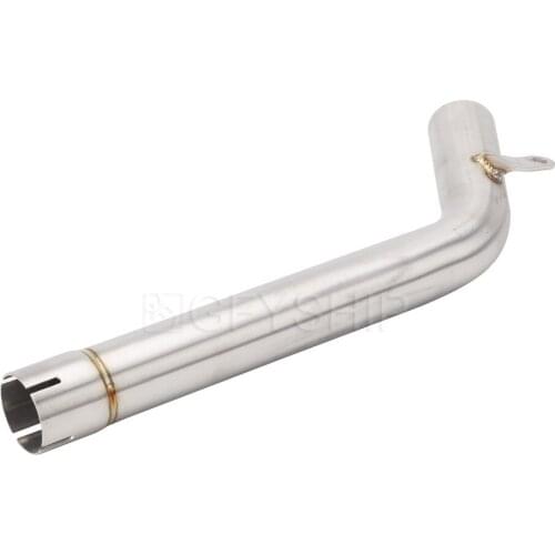 For Yamaha FZ6 2004 2005 - 2009 FZ-6 FZ 6 S2 / FAZER 04-09 FZ6 / S2 Escape Decat Pipe Motorcycle Exhaust Catalyst Delete Pipe