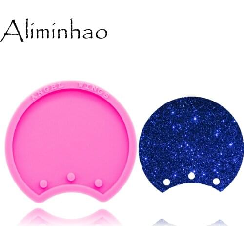 DY0381 Shiny Mouse ear shape decorative headband Silicone Molds DIY resin epoxy Mould for jewelry decoration