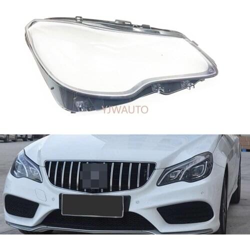 Headlight Cover For Mercedes-Benz W207 E200 E250 E300 2013~2016 Car Headlamp Lens Replacement Auto Shell