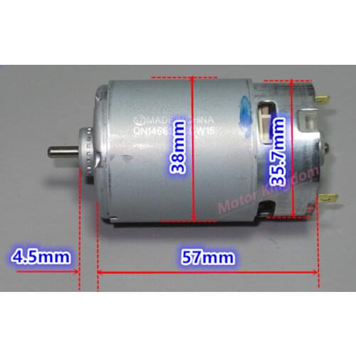 Mabuchi RS-550VC-7527 DC12V 17300RPM High Speed Power Large Torque Motor DIY Electric Drill Garden Tool Toy Car Boat Model