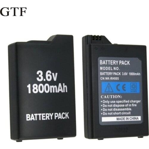 GTF New 3.6V 1800mah Rechargeable Replace Battery for Electronic PSP-110 PSP-1001 PSP1000 Accumulator Li-ion batteria Cell