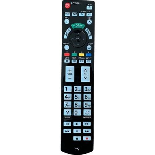 New Remote Control Fit For Panasonic TX-P65VT50T TX-PR50ST50 TX-PR55ST50 TX-PR55VT50 3D Full HDTV TV