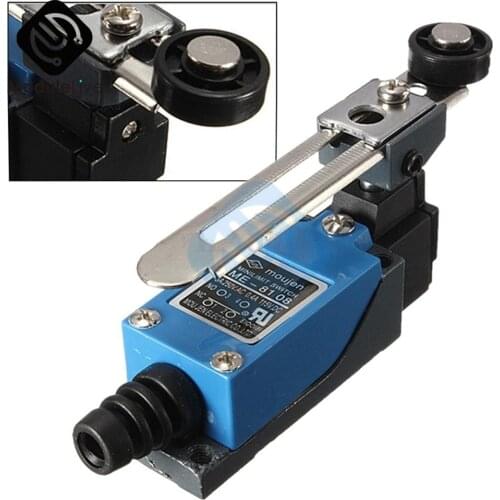 AC 250V 5A New Waterproof ME-8108 Momentary Limit Switch For CNC Mill Laser Plasma Rotary Adjustable Lever Arm with Roller
