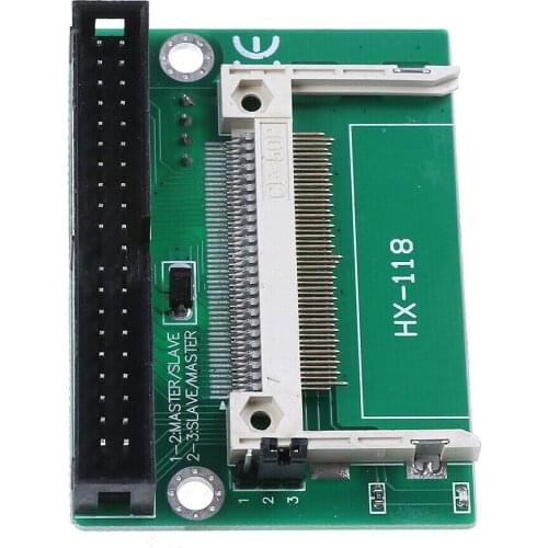 40pin CF to IDE HDD Hard Drive Converter Adaptor Male Connector New 3.5 IDE to CF Compact Flash Card Adapter Bootable