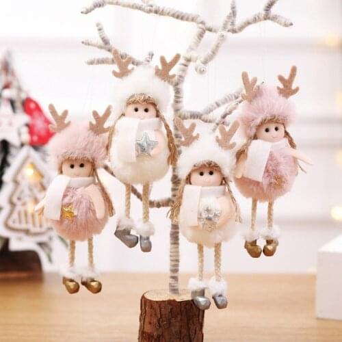 Christmas Home Decoration Angel Doll Christmas Ornaments Christmas Decorations for Home Xmas Tree Pendant New Year Navidad Gift