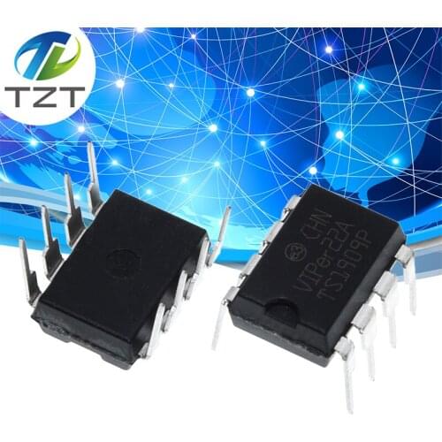 10pcs/lot VIPer22A DIP8 VIPer22 DIP new and original IC In Stock