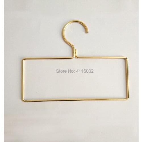 200pcs Multipurpose Dry Cleaning Elegant Rose Gold Clothes Hanger Underwear Towel Scarf Hanger Household Organizer