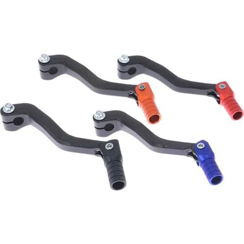 Aluminum cnc motorcycle folding gear shift lever fit kayo apollo bosuer 110/125/140/150/160/250cc bike dirt pit bikes