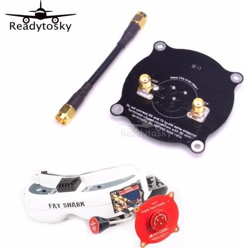 NEW 5.8GHz Triple Feed Patch Antenna SMA / RP SMA Directional Circularly Polarized Antenna for FPV Fatshark Goggles RC Drone