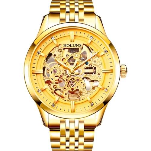 Relogio masculino Mens Watches Top Brand Luxury Business Automatic machinery Watch Men Sport Full Steel Waterproof Wristwatch