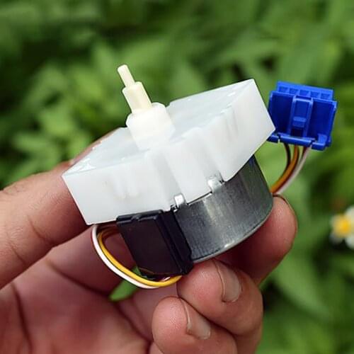 Four-phase Five-wire Stepper Motor with Plastic Gear, Strong Magnetic Rotor , Outer Diameter 35 Mm, Resistance Value 26 Ohm