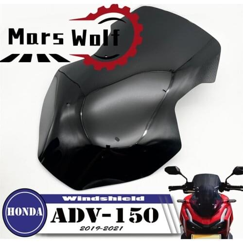 Motorcycle Visor Viser Windshield WindScreen Fit For HONDA ADV150 ADV 150 19'-20' ADV-150 2019 2020 2021 adv-150 Windshield