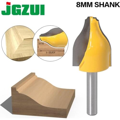 1PC 8mm Shank Panel Raiser Router Bit - Vertical - Ogee Bead - cutter woodworking bits wood milling cutter
