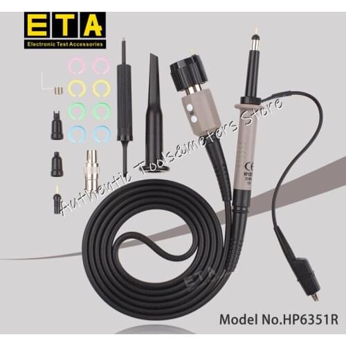 HP6351R Oscilloscope Probe 350MHz Oscilloscope Probe Probe High Frequency Oscilloscope Test Probe