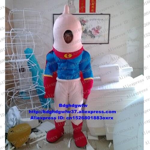 Contraceptive Condom Mascot Costume Adult Cartoon Character Outfit Suit Give Out Leaflets Artistic Performance zx594