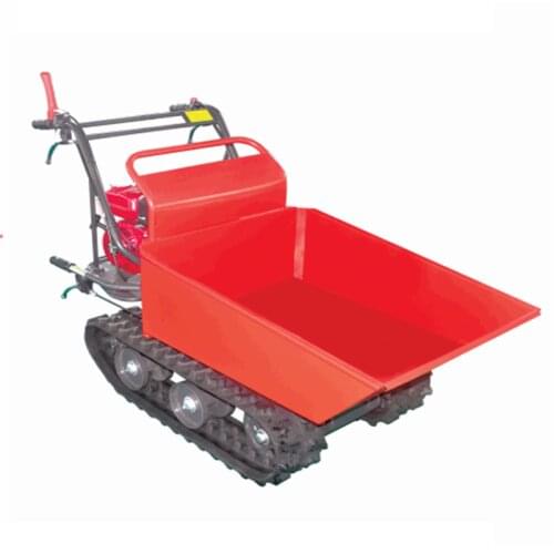 Micro Tracked Hydraulic Crawler Dumper Farm Home Used Mini Transporter Loader