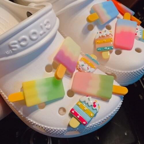 Lovely Croc Charms Designer for DIY Cute Croc Shoes 2021 New Brand Shoe Charms Elegant Shoe Decoration Fashion Shoe Accessories