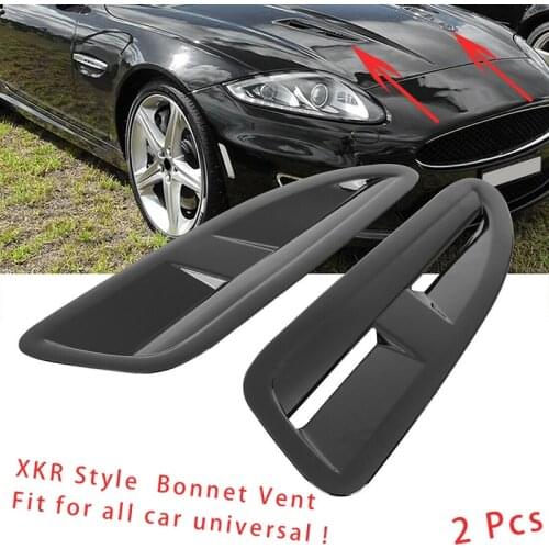 Car Front Bonnet Vents Hood For Jaguar XKR/XK8 For BMW F10/F11 For Benz W205 W204 For VW Golf MK5 MK6 MK7 For Ford ABS