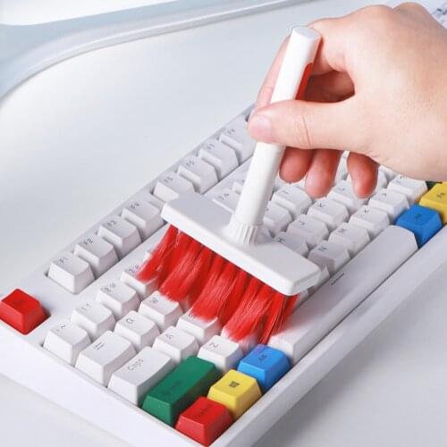 Keyboard Cleaning Brush 4 In 1 Multi function Computer note book Tools Corner Gap Dust Removal Brush For cellphone camera