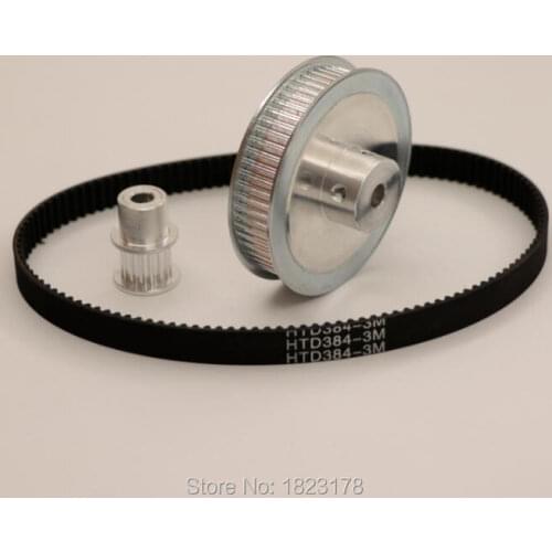 Timing Pulley HTD 3M 15teeth 60teeth Reduction 1:4/4:1 Engraving machine accessories belt width 10mm Bore 6mm/6.3mm Aluminum