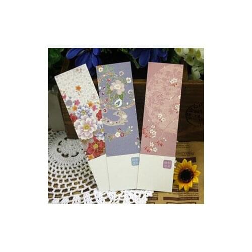 1pcs[BZNVN] and wind story wholesale bookmarks paper bookmarks wholesale 5 sets