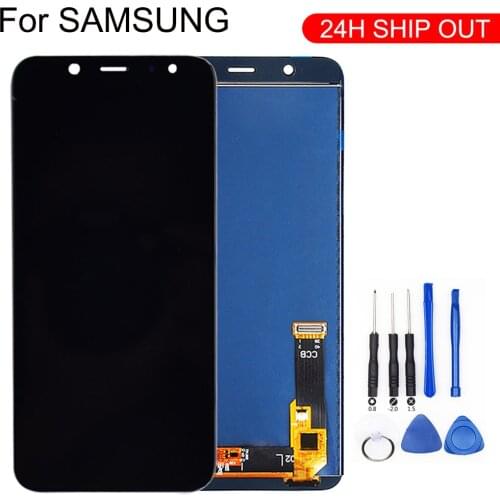 6.0" LCD Display For Samsung Galaxy A6 Plus 2018 A6+ A605fd A605 LCD Display Touch Screen Digitizer Glass Assembly + Tools