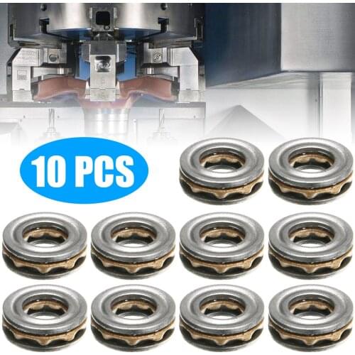 10pcs F8-16M Miniature Thrust Bearing High Precision Durable Axial Metal Ball Bearing 8*16*5mm