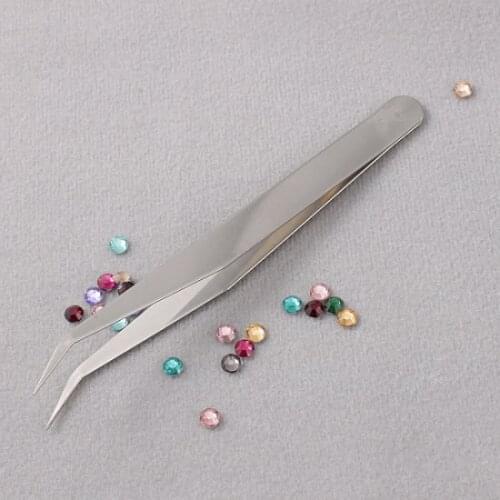 10pcs/lot Nail Art Rhinestones Nippers Acrylic Gel Picking Tool Stainless Steel High Quality A Must For Nail Art Nipper DIY Tool