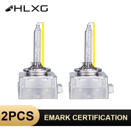 HLXG 2pcs Emark HID headlight D1S D2S D3S D4S 4300K 6000K 8000K 10000K headlamp D1R D2R D3R D4R bulbs hid kit Bulbs