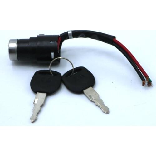 2pcs/lot Electric Bicycle Ignition on/off key Switch (small head type)