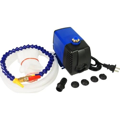 75W submersible water pump 220V 3.5M wood lathe cnc router spindle motor kits with Cooling water pipe 500mm