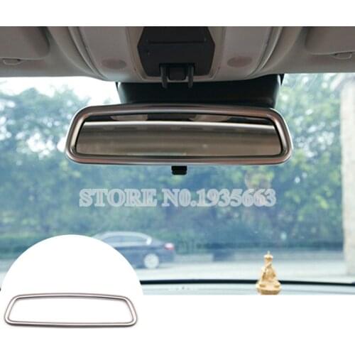 For VOLVO XC60 Interior Rearview Mirror Frame Trim Cover 2009-2016 1pcs Car Decor Car Trim