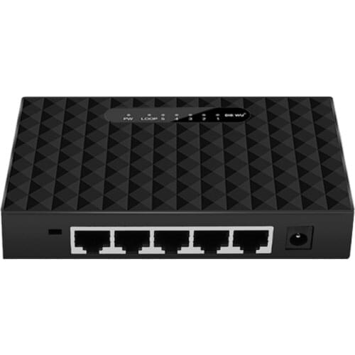 5 Port Gigabit Network Switchs Mini Ethernet Desktop Switch 1000Mbps Fast Network Switch 16Gbps Switching capacity