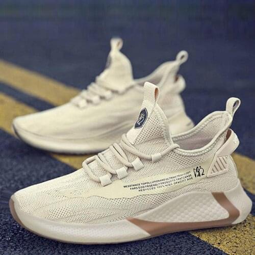 Fashion Men Sneakers Mesh Lac-Up Casual Shoes Mens Shoes Lightweight Vulcanize Shoes Men Walking Sneakers