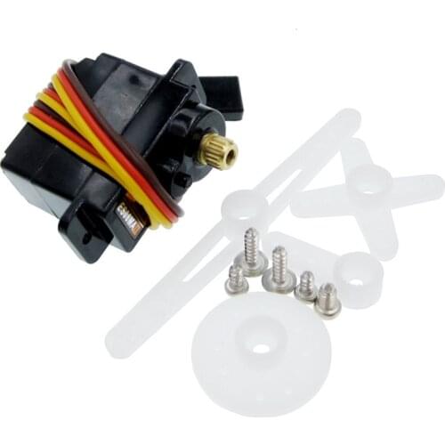 Mini Size Metal Gear Analog Servo ES08MA II for RC Motor Replacement Part Shockproof and Stable RC Servomotor Metal Gear