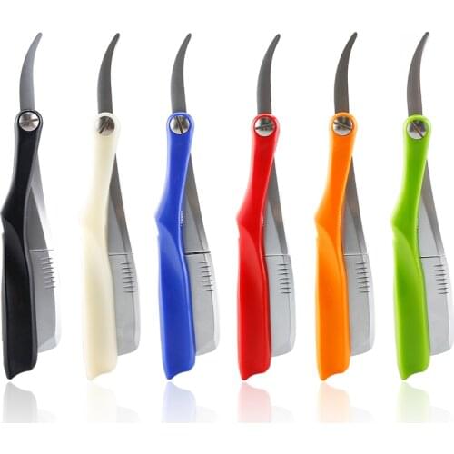 Men Shaving Razor Barber Razor Holder Hair Razor Beard Haircut Shaving Knife Zinc Alloy Straight Edge Razor Barber Shaving Tools