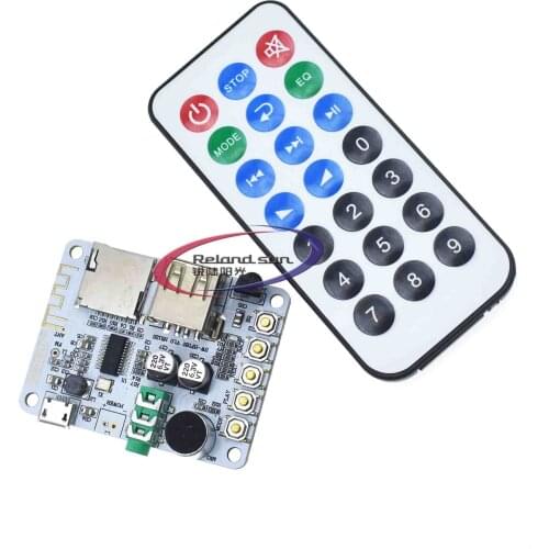 Wireless Bluetooth audio receiver board modified Bluetooth module car Bluetooth audio power amplifier modification before the Bl