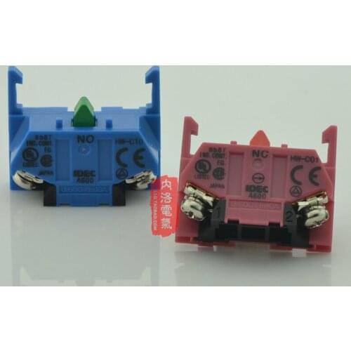 [SA]Izumi IDEC TW Series 22mm switch with contact normally open contact normally closed contact HW-C10 HW-C01--20pcs/lot