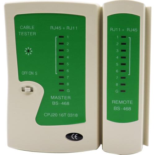 RJ45 RJ11 RJ12 Cat5 Cat6 UTP Network Cable Tester LAN Cable Tester Networking Wire Telephone Line Detector Tracker Tool