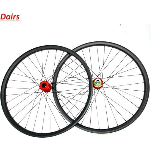 Carbon mtb disc wheels 29er tubeless mtb wheelset XC AM 27x25mm HOPE 4 boost 110x15 148x12 CN424 mtb disc brake carbon wheels