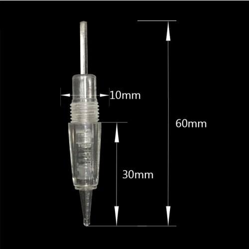 High Quality Disposable Screw Tattoo Cartridge Nano Round Needles for Charmant Liberty Machine Permanent Makeup Eyebrow Lip